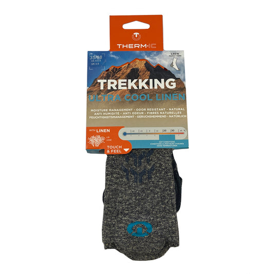 Therm-ic Trekking Ultracool Linen Crew Unisex Trekking Sock - Unused Samples