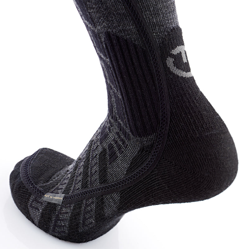 Thermic Ultra Warm Comfort Heated Ski Socks S.E.T Heel View