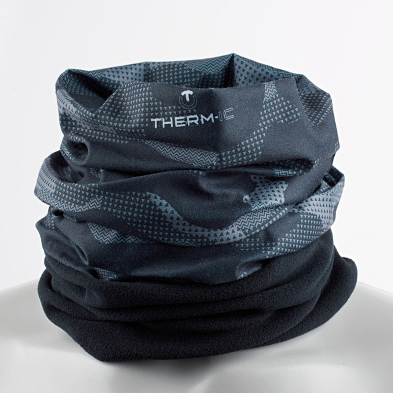 Therm-ic extra warm neckwarmer snood Black Camo