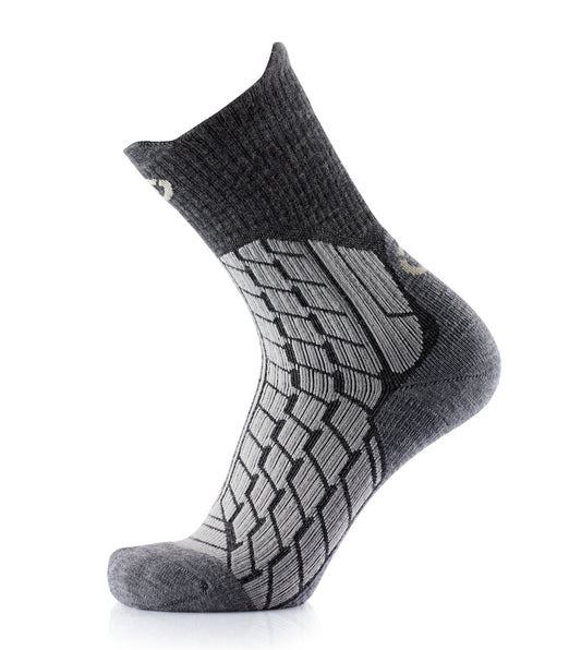 Therm-ic Merino Wool Trekking Crew Socks Side View
