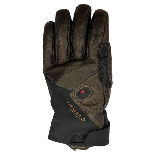 Thermic Freeride Heated Ski Gloves Power On