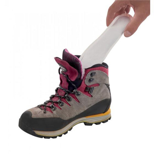 Therm-ic Foot Warmers Pack of 5 being inserted into footwear