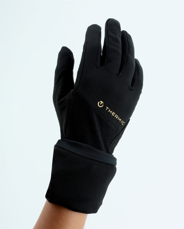 Therm-ic 2 in 1 Versatile Light Running Gloves Being Worn